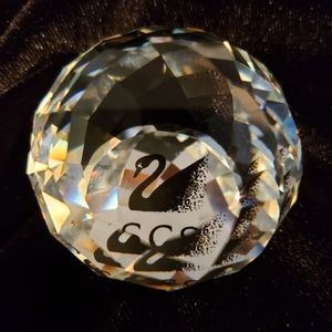 SWAROVSKI Crystal Desk Paperweight Pressed Papier